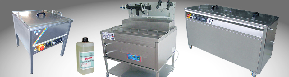 ultrasound washing machines for weapons